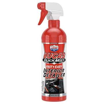 Lucas LUCA10514 Slick Mist Interior Detailer – 24 oz, Perfect for Vehicle Maintenance