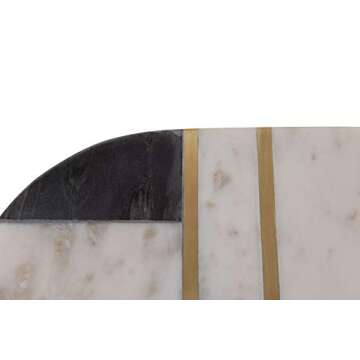 Bloomingville AH0146 Cutting Board - 15.5 x 8 Grey