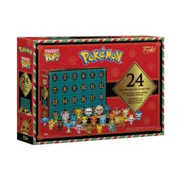 Funko Pop Pokémon Holiday Calendar with 24 Collectible Figures