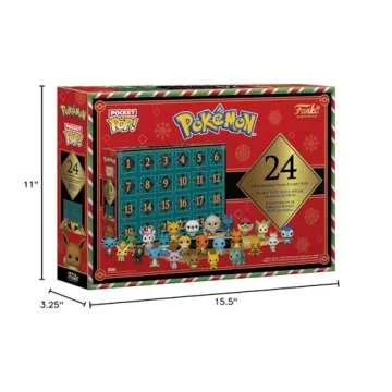 Funko Pop Pokémon Holiday Calendar with 24 Collectible Figures