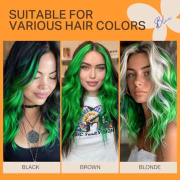 DOORES Colorful Clip In Hair Extensions | 12 Pcs 22 Inch