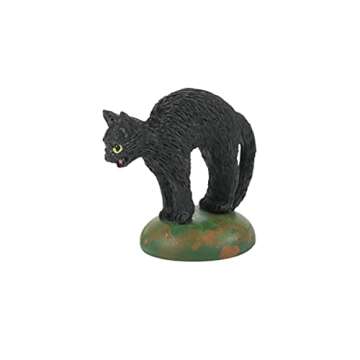 Department 56 Village Accessories Halloween a Clowder of Cats Figurine Set, 1.125 Inch, Black