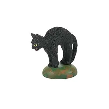 Department 56 Village Accessories Halloween a Clowder of Cats Figurine Set, 1.125 Inch, Black