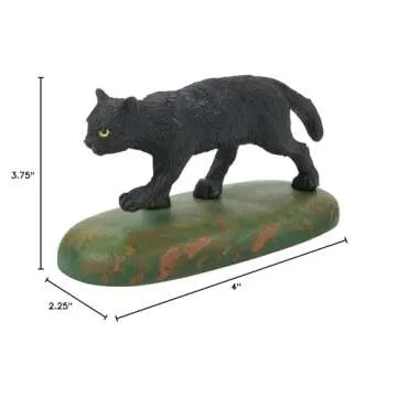 Department 56 Village Accessories Halloween a Clowder of Cats Figurine Set, 1.125 Inch, Black