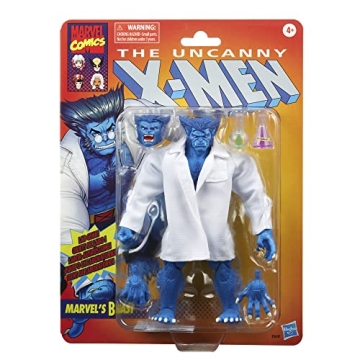 Marvel Legends Beast 6-inch Action Figure with 5 Accessories