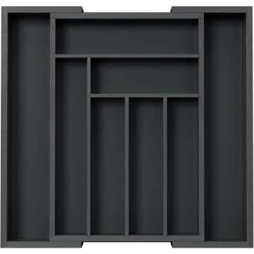 Bamboo Expandable Drawer Organizer for Utensils