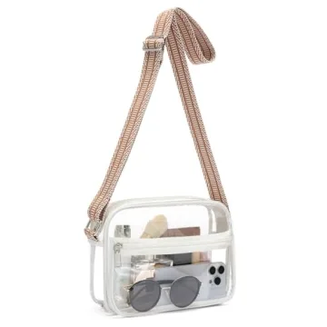 Stylish BOSTANTEN Clear Purses for Women - Stadium Approved