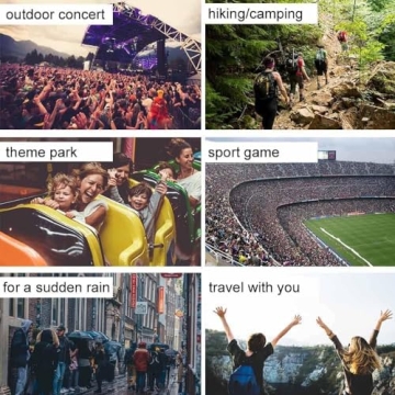 Portable EVA Raincoats for Adults Waterproof Lightweight