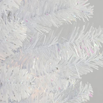 6ft White Tinsel Artificial Christmas Tree - National Tree Company