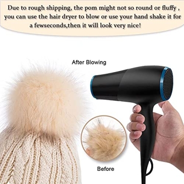 Kids Winter Beanie Hat - Warm Fleece Knit Cap