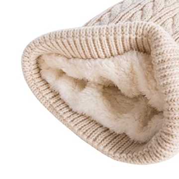 Kids Winter Beanie Hat - Warm Fleece Knit Cap