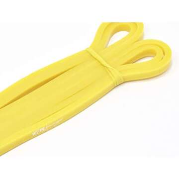 Hope Fitness Gear Large Loop Resistance Bands - Pull Up Assist Bands (Yellow, 72)