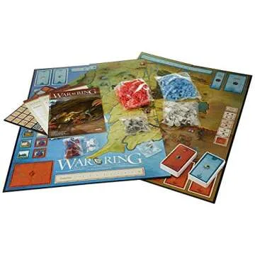 Fantasy Flight Games Ares Games War of The Ring 2nd Edition, Multi-Colored (AGS WOTR001), 2 to 4 Players