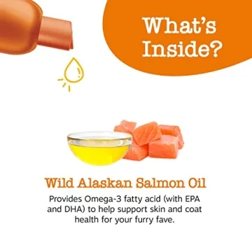 Wild Alaskan Salmon Oil - Omega 3 for Pets Health