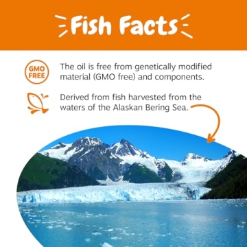 Wild Alaskan Salmon Oil - Omega 3 for Pets Health