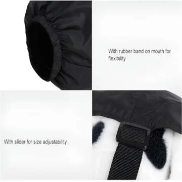 DELIFUR Adjustable Dog Blindfold for Grooming & Travel