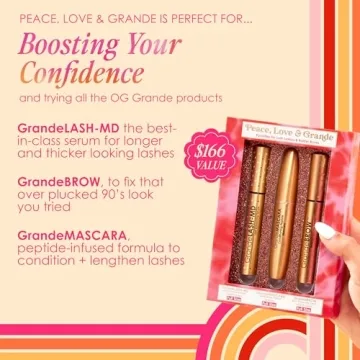 Grande Cosmetics Peace Love & Grande 3pc Set