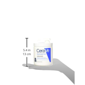 CeraVe Moisturizing Cream With Pump for Normal To Dry Skin, 19 Ounce