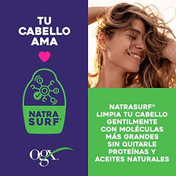 OGX Smoothing + Liquid Pearl Shampoo, 13 Ounce