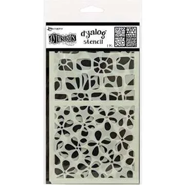 Dyan Reaveley's Dylusions Dyalog Stencils - Border It, Doodle It and Stencil It - 3 Items