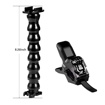 Suptig Jaws Flex Clamp Mount for GoPro Hero Series