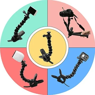 Suptig Jaws Flex Clamp Mount for GoPro Hero Series