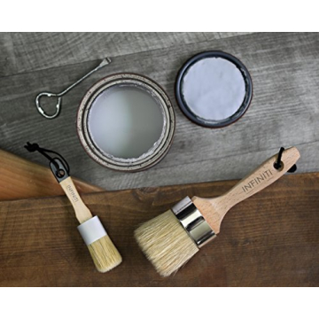 Professional Chalk and Wax Paint Brush Set for DIY Projects