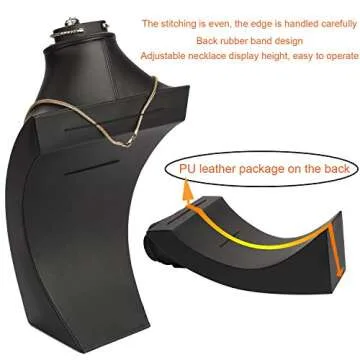 SYYSY Elegant Jewelry Display Bust Stand for Necklaces