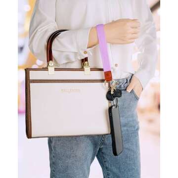 Stylish WEESMILE Wristlet Keychain for Everyday Use