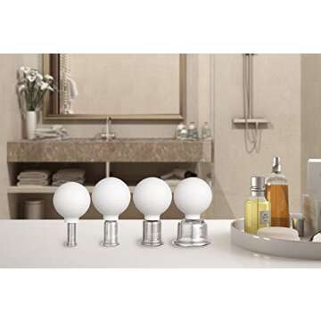 Cupping Therapy Sets Professional Glass - Face Cupping Facial Set and Anti Cellulite Lymphatic Therapy (4)