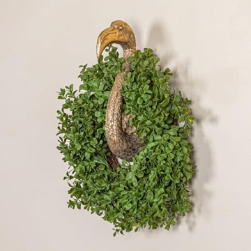 Creative Co-Op Faux Boxwood Wreath for Year-Round Decor