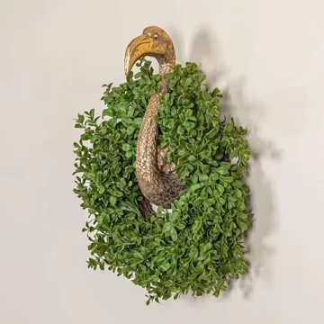 Creative Co-Op Faux Boxwood Wreath for Year-Round Decor