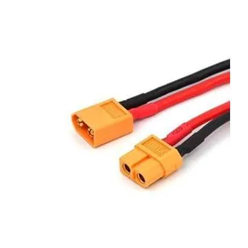 Finware XT60 XT-60 Male Female Bullet Connectors Power Plugs with Heat Shrink for RC Lipo Battery (10 Pair)