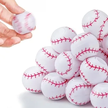 SCIONE 36-pack Baseball Sports Fidget Spinners for Kids 4-12 - Great Party Favors!