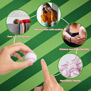 SCIONE 36-Pack Baseball Fidget Spinner Goodie Bag Stuffers