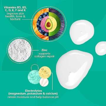 TruSkin Facial Serum with 11 Plant-Derived Vitamins & Minerals for Radiant, Healthy-Looking Skin – Powerful Antioxidants and Nourishing Vitamins for Skin Nutrition, 1 fl oz