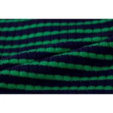 MISSACTIVER Striped Knit Bandeau Top for Party Wear