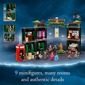 LEGO Harry Potter Ministry of Magic Set with 12 Minifigures