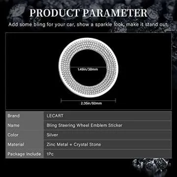 LECART Volkswagen Accessory Logo Stickers & Decals