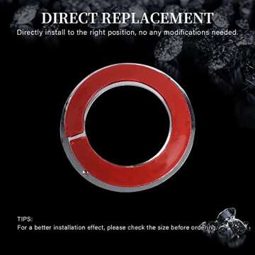 LECART Volkswagen Accessory Logo Stickers & Decals