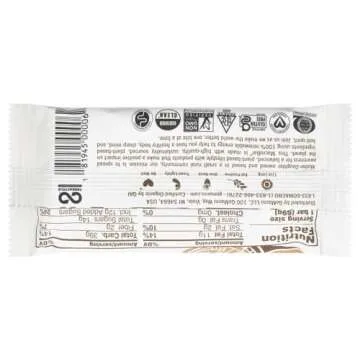 GoMacro Organic Macrobar, 2 oz bars, Peanut Butter Chocolate Chip, 12 bars
