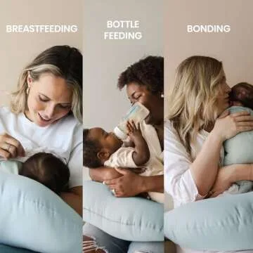 Snuggle Me Organic Nursing Pillow for Comfortable Feeding