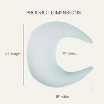 Snuggle Me Organic Nursing Pillow for Comfortable Feeding