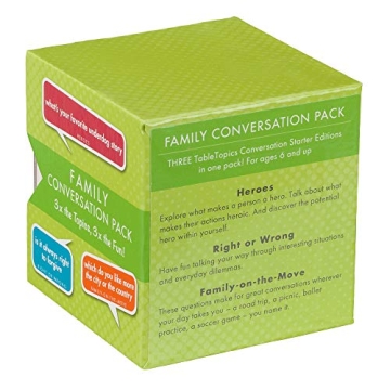 TableTopics Family Conversation Pack - 120 Engaging Cards