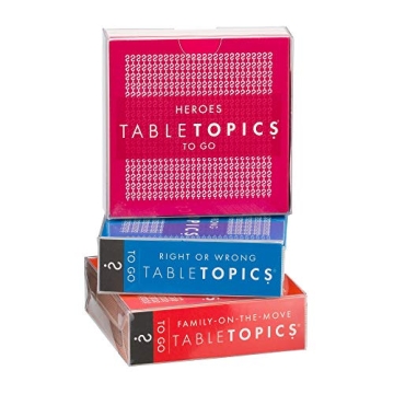 TableTopics Family Conversation Pack - 120 Engaging Cards