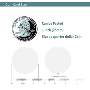 50pcs NFC Cards NFC Tags Ntag215 NFC chip NFC 215 tag rewritable NFC Coin Cards，RFID Stickers Comp...