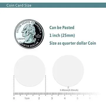 50pcs NFC Cards NFC Tags Ntag215 NFC chip NFC 215 tag rewritable NFC Coin Cards，RFID Stickers Comp...