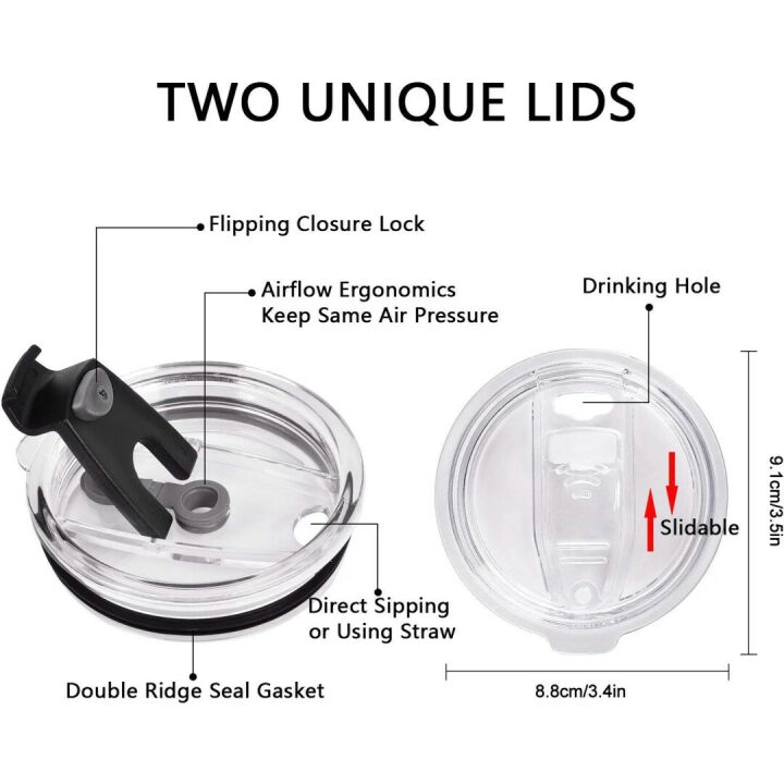 Qtencas Travel Tumblers for New Parents - 20oz Set