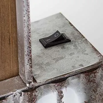 American Art Decor Vintage LED Marquee Wall Decor - Retro Wall Sign w/LED Light Bulbs - Battery Operated Metal Wall Art for Bar, Man Cave, Garage, Game Room & More (Beer on Tap, 30” x 10.25” x 4.5”)