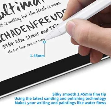 Stylus Pens for Amazon Kindle Fire 10/8/7/11 Pencil, Evach Capacitive High Sensitivity Digital Pencil with 1.5mm Ultra Fine Tip Stylus Pencil for Amazon Kindle Fire 10/8/7/11 Pen, White